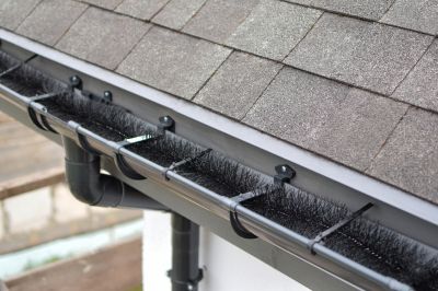Gutter Cover on a Residential Home