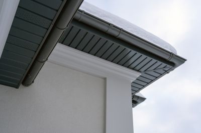 Commercial Gutter Cover in Action